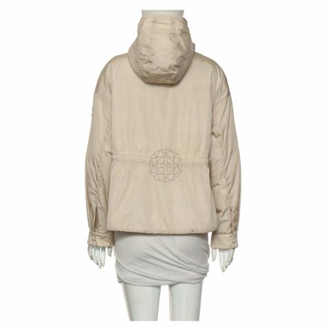 Sell Moncler Meretz Short Parka Jacket - Beige | HuntStreet.com